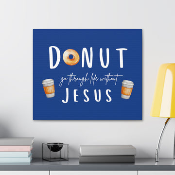 Donut Canvas Gallery Wrap