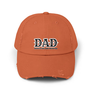 DAD Distressed Baseball Cap