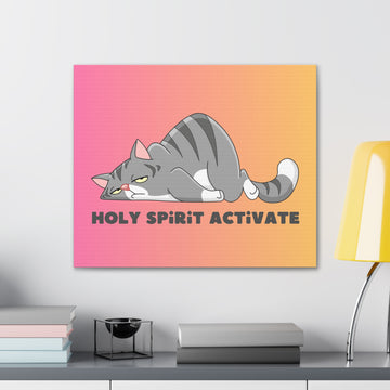 Holy Spirit Activate Canvas Gallery Wrap