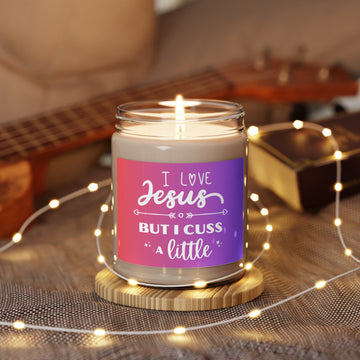 Cuss a Little Scented Soy Candle