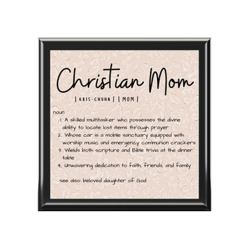 Christian Mom Definition Jewelry Box