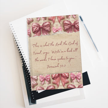 Coquette Bow Journal - Lined