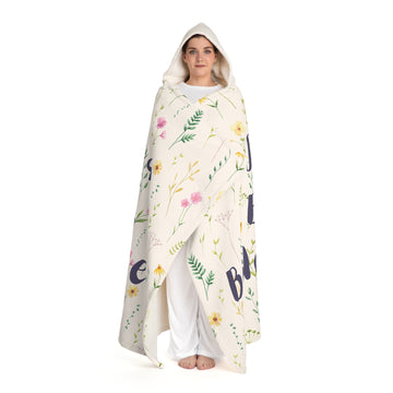 Bible Obsessed Hooded Fleece Blanket