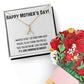 Necklace Gift and Box with Funny Card  - Mother's Day