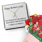 Necklace Gift and Box with Perfect Card - Mother's Day