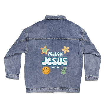 Follow Jesus Denim Jacket